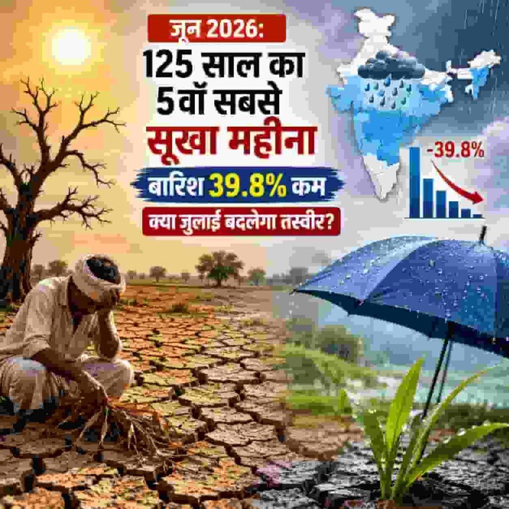Sukhe ki maar jehlti kharif fasal aur banjar hoti jamin